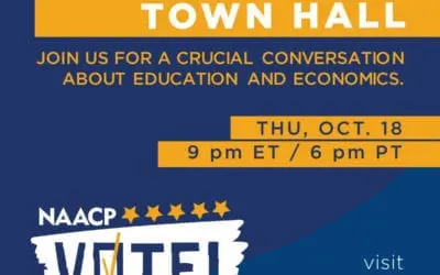 NAACP to Host National Town Hall on Thursday, October 18