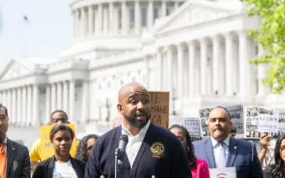 NAACP and Civil Rights Groups Hold Rally on the 65th Anniversary of Brown v. Board