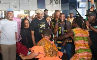 NAACP group arrives in Ghana exactly 400 years since first slaves were brought to U.S, Jamestown to Jamestown Day 3