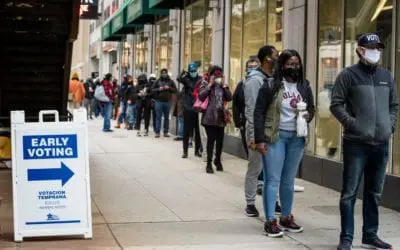National Organizations Kick Off ‘Parade to the Polls’ to Encourage Voting, Staying in Line