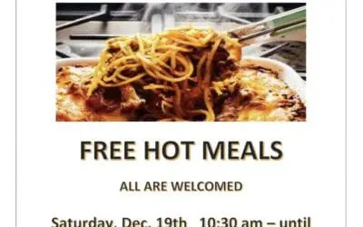 Giving Back – Free Hot Meals