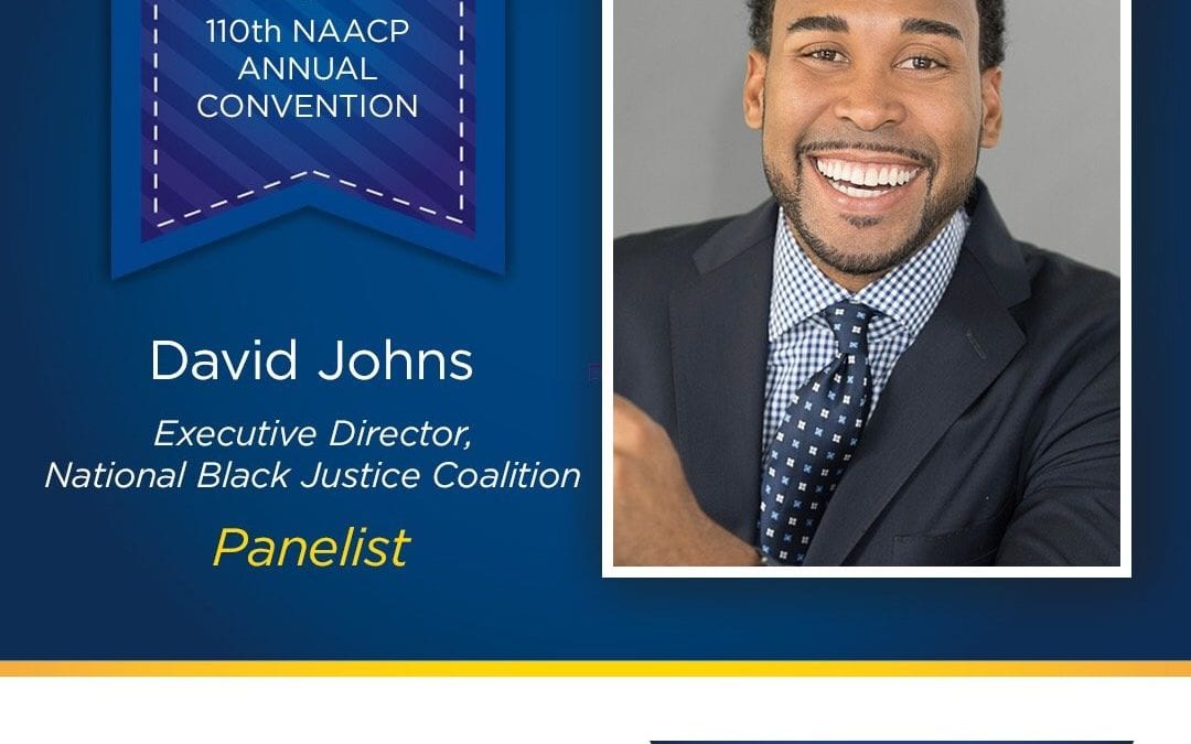 A message from David J. Johns, Executive Director, National Black Justice Coalition 