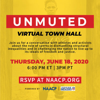 Unmuted Virtual Town Hall - Fritz Pollard - NAACP