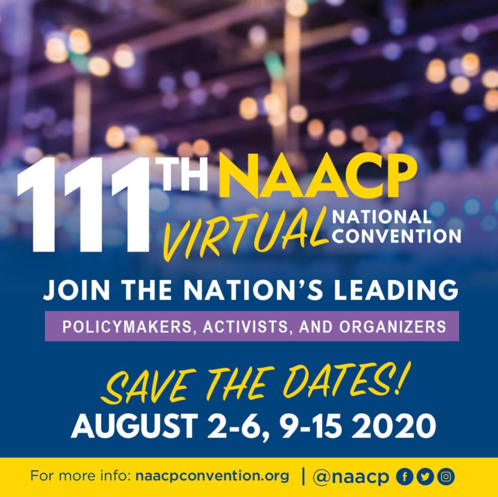 NAACP Set to Host Historic 111th National Convention Entirely Online