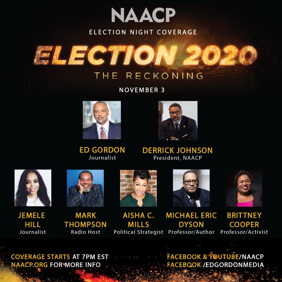 NAACP To Host Two Night Election Coverage Special To Document Black ...