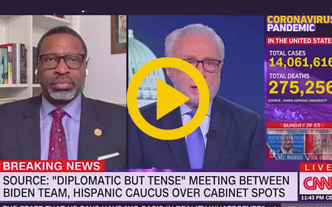 NAACP President and CEO, Derrick Johnson, Speaks with Wolf Blitzer on Upcoming Biden Meeting