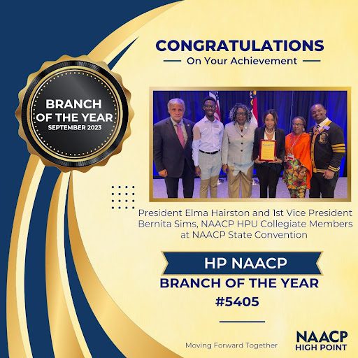 High Point NAACP Achieves 2023 Branch of the Year